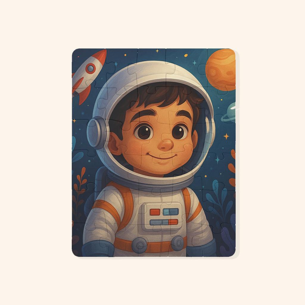 Custom Kids Puzzle with large 30 pieces showing a personalized scene from a children’s book