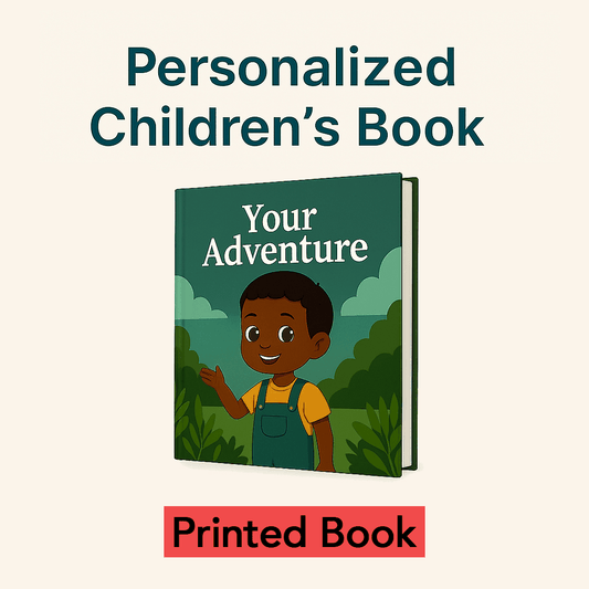 Personalized Storybook for Kids with custom name and illustrated character